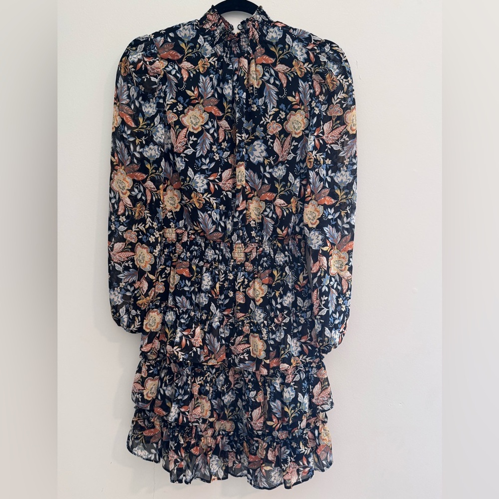MSK Multicolor Floral Dress
